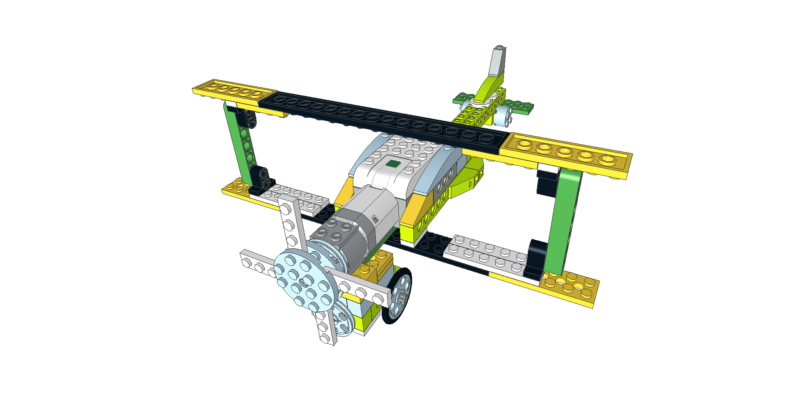 221 Lego wedo avion biplano - Standard