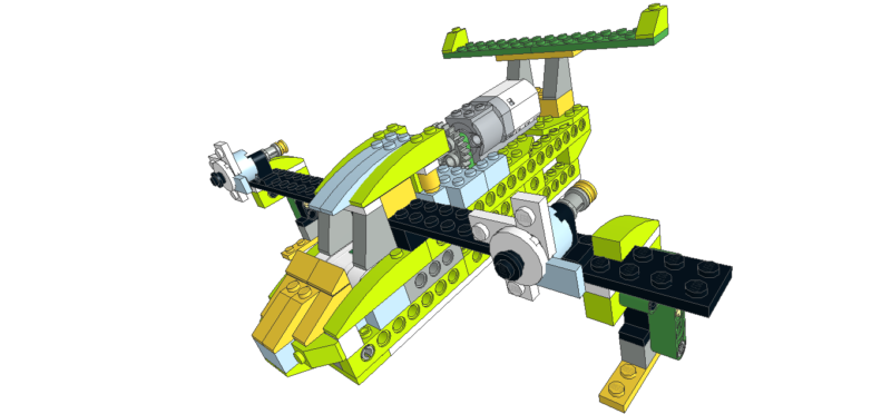 474 Lego wedo Hidroavión