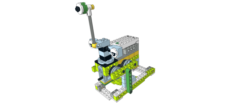 429 Lego wedo Dinosaurio extraterrestre